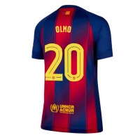 Barcelona Dani Olmo #20 Domáci Ženy futbalový dres 2025-26 Krátky Rukáv